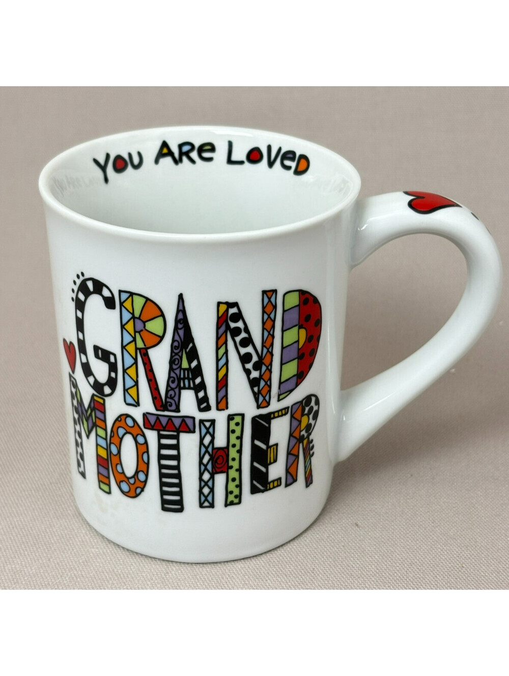 Our Name is Mud Grandmother Coffee Mug Lorrie Veasey You Are Loved Tea Cup 16oz